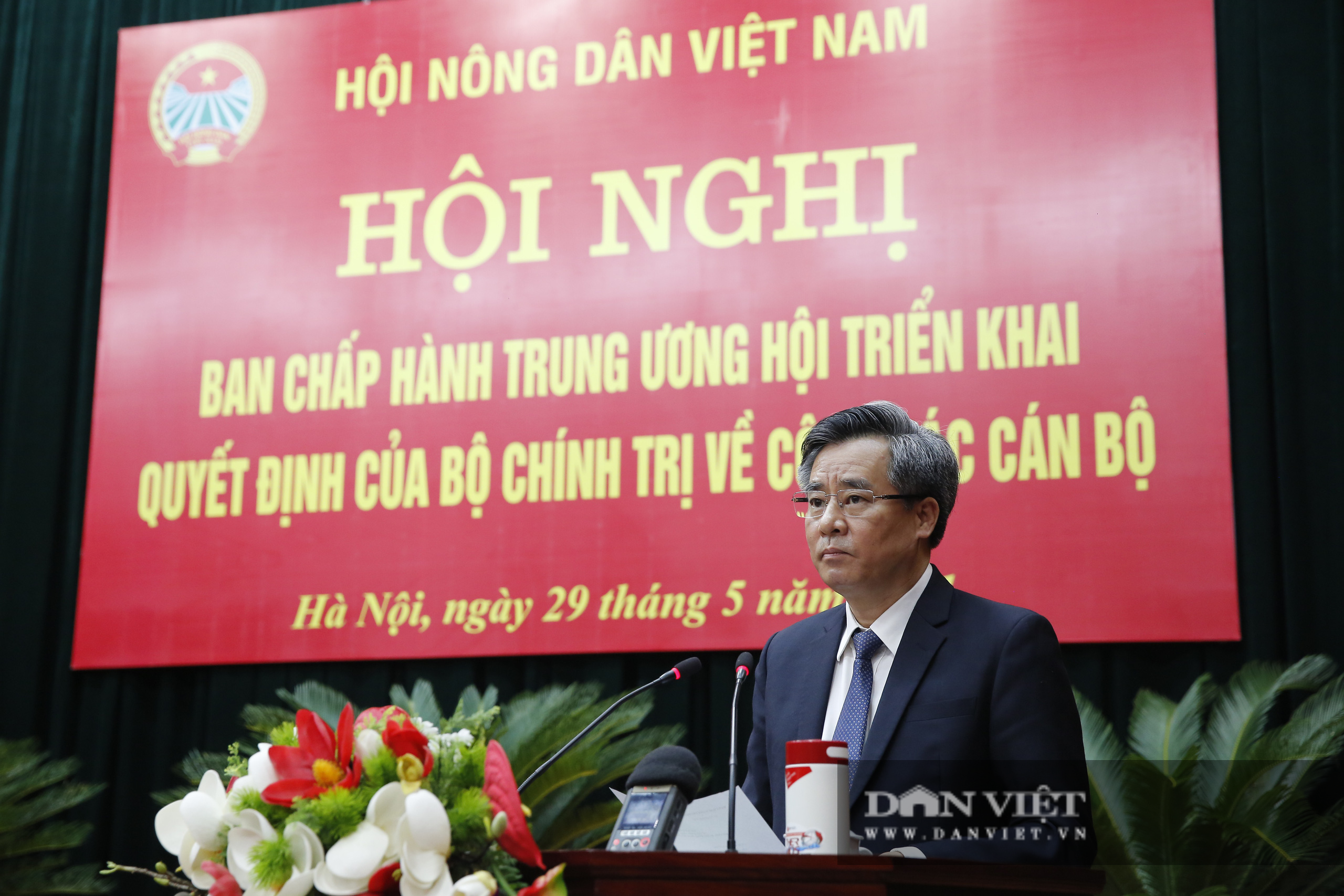 Ảnh: Hội nghị BCH TƯ Hội Nông dân Việt Nam triển khai quyết định của Bộ Chính trị về công tác cán bộ - Ảnh 3.