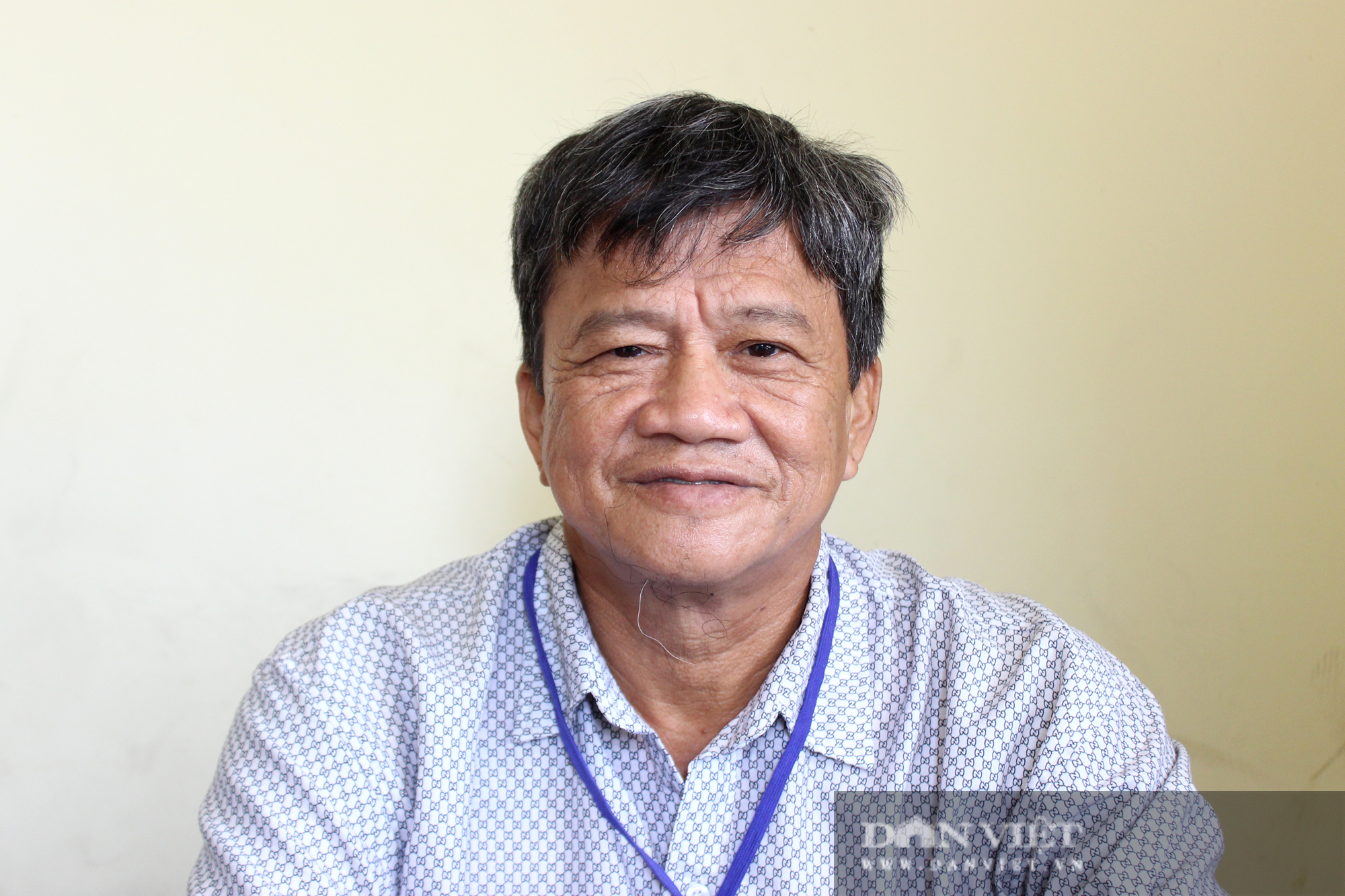 Ông Bùi Văn Đáng – Chủ tịch Hội nông dân xã Tân Bình