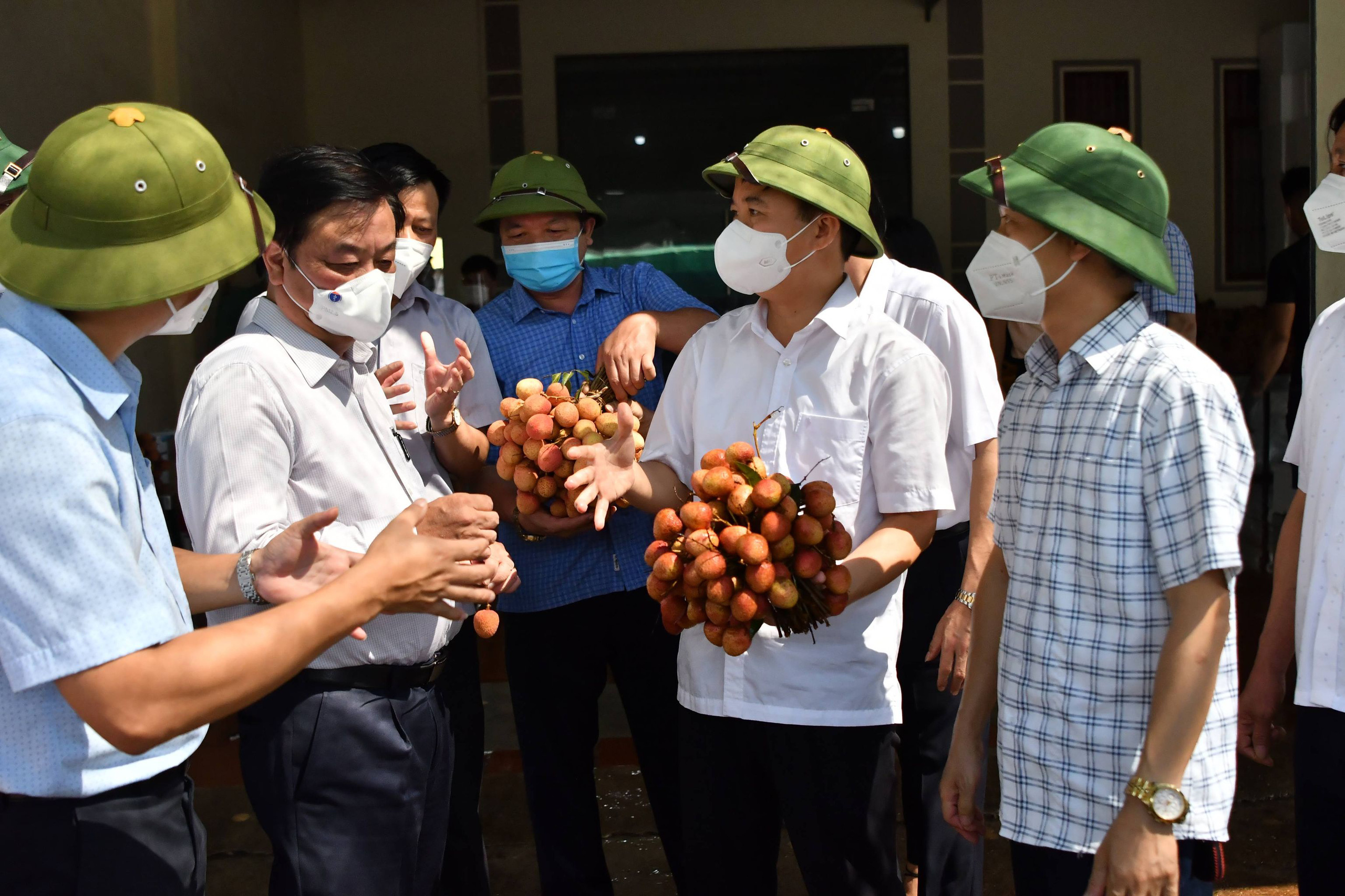 Bộ trưởng Lê Minh Hoan hứa sẽ kiến nghị Thủ tướng việc khó Bắc Giang không giải quyết được trong tiêu thụ vải thiều - Ảnh 2.