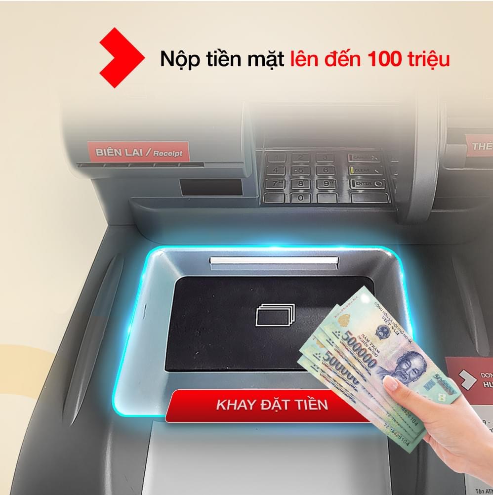 Techcombank thêm tiện ích trên hệ thống ATM thế hệ mới - Ảnh 1.