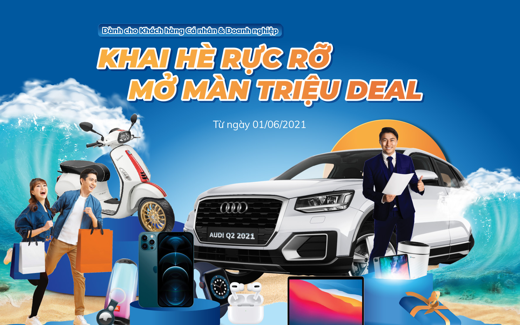 Sacombank khởi động chiến dịch &quot;Khai hè rực rỡ - mở màn triệu deal&quot;