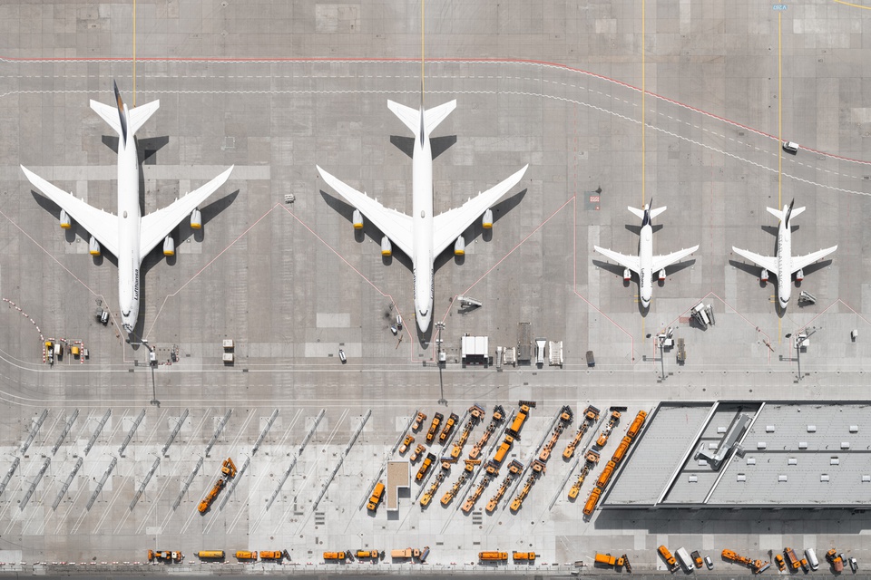 Những bức ảnh hé lộ góc nhìn hiếm thấy của các sân bay - Ảnh 3.