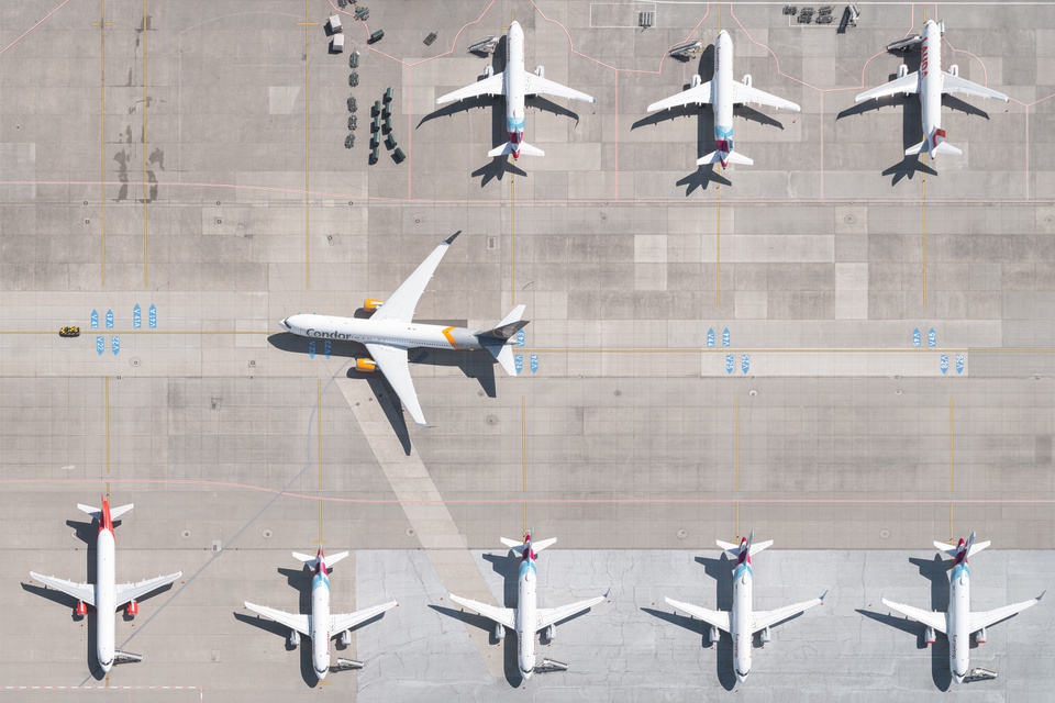 Những bức ảnh hé lộ góc nhìn hiếm thấy của các sân bay - Ảnh 9.