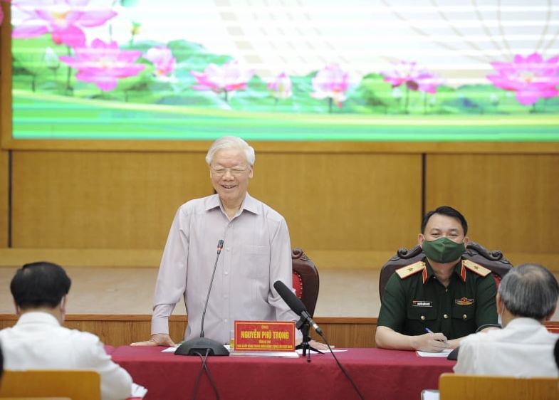 Tổng Bí thư Nguyễn Phú Trọng: Nếu trúng cử ĐBQH rất vinh dự sẽ cố gắng làm hết sức mình - Ảnh 1.