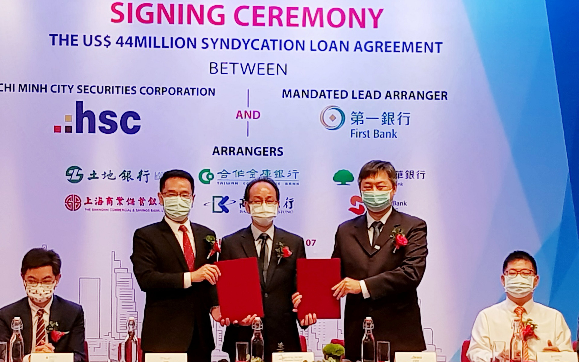 HSC nhận khoản vay hợp vốn 44 triệu USD từ các định chế tài chính Đài Loan