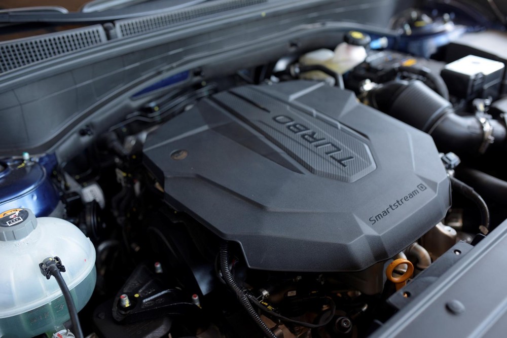 Hyundai Santa Fe 2021 so kè công nghệ đỉnh cao với Kia Sorento - Ảnh 9.