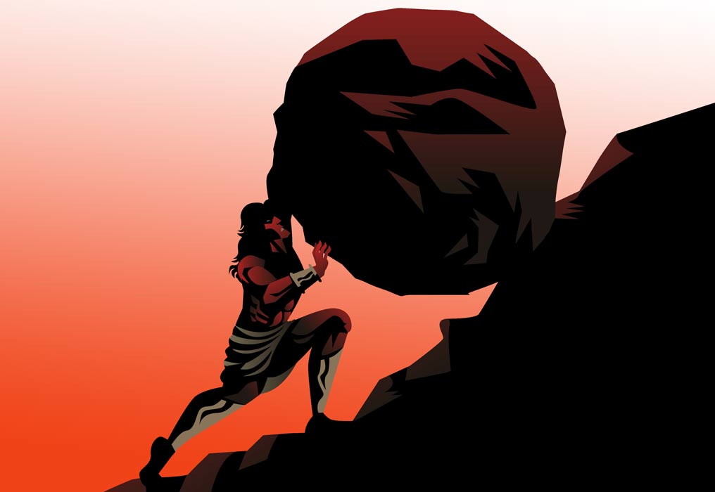 Thần thoại về Sisyphus - Bạo chúa quỷ quyệt từng đánh bại cả thần chết Thanatos - Ảnh 1.