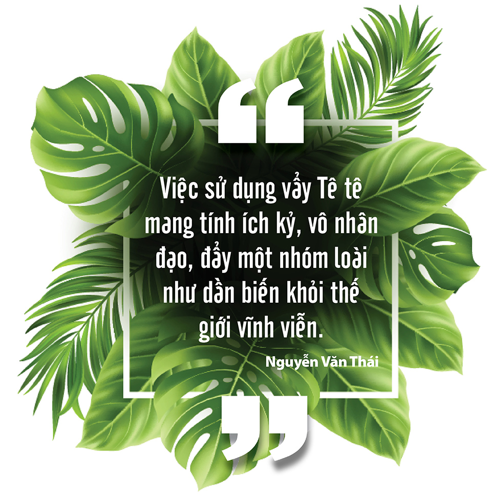 Nguyễn Văn Thái - Giám đốc Save Viet Nam’ Wildlife: Tặng “Nobel Xanh” trị giá 6 tỉ đồng cho công cuộc bảo tồn rừng - Ảnh 7.