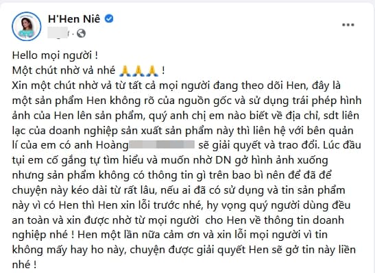 Sao Việt 2/6: H'Hen Niê &quot;cầu cứu&quot; dân mạng vì bị lợi dụng hình ảnh PR thuốc nhạy cảm - Ảnh 2.