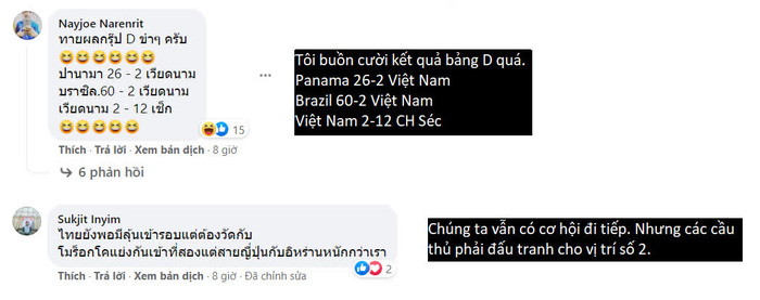 Việt Nam gặp Brazil tại World Cup futsal, CĐV Thái Lan phản ứng bất ngờ - Ảnh 1.
