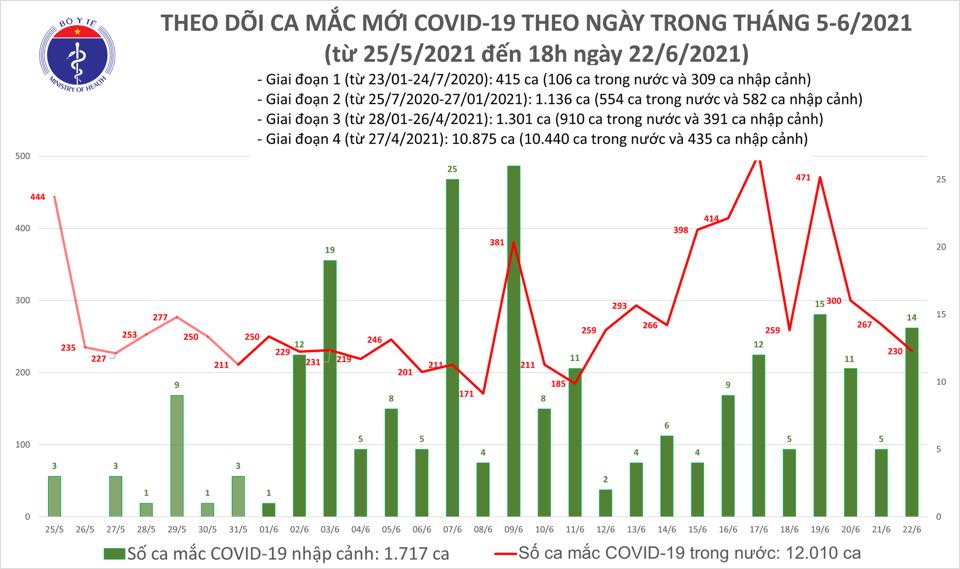 Chiều 22/6, thêm 88 ca Covid-19 mới trong nước tại 6 địa phương - Ảnh 1.