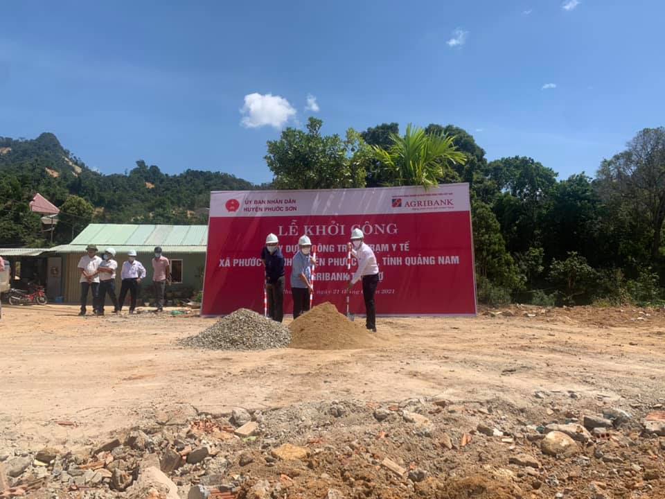 Agribank tài trợ 5 tỷ đồng xây dựng trạm y tế xã Phước Thành - Ảnh 1.