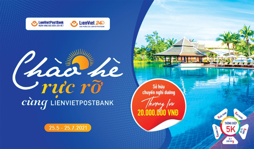 Chào hè rực rỡ cùng LienVietPostBank  - Ảnh 1.