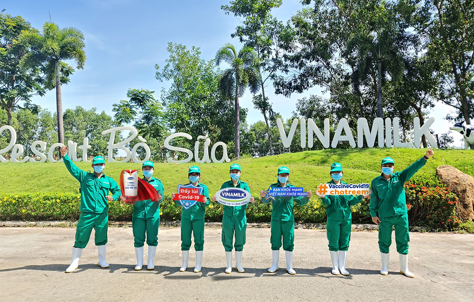 Vinamilk khởi động chiến dịch “Bạn khỏe mạnh, Việt Nam khỏe mạnh”, góp vaccine phòng Covid-19 cho trẻ em 12-18 tuổi - Ảnh 1.