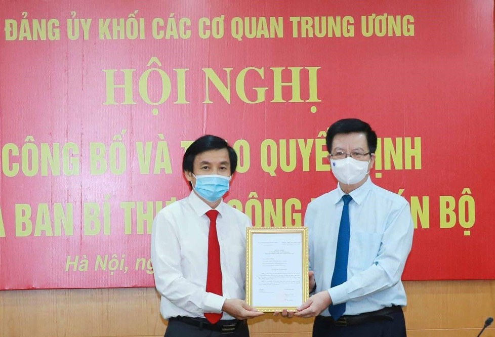 Ban Bí thư điều động nguyên Ủy viên Chuyên trách Ban Chỉ đạo Tây Nam Bộ giữ chức vụ mới - Ảnh 1.