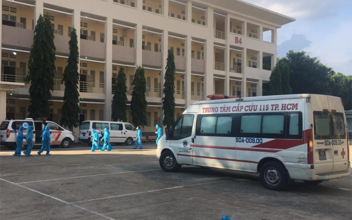 TP.HCM: Bệnh viện dã chiến thu dung điều trị Covid-19 số 1 chính thức hoạt động