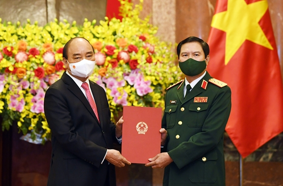 Lời hứa của Thượng tướng Nguyễn Tân Cương, Tân Tổng Tham mưu trưởng khi nhậm chức - Ảnh 1.