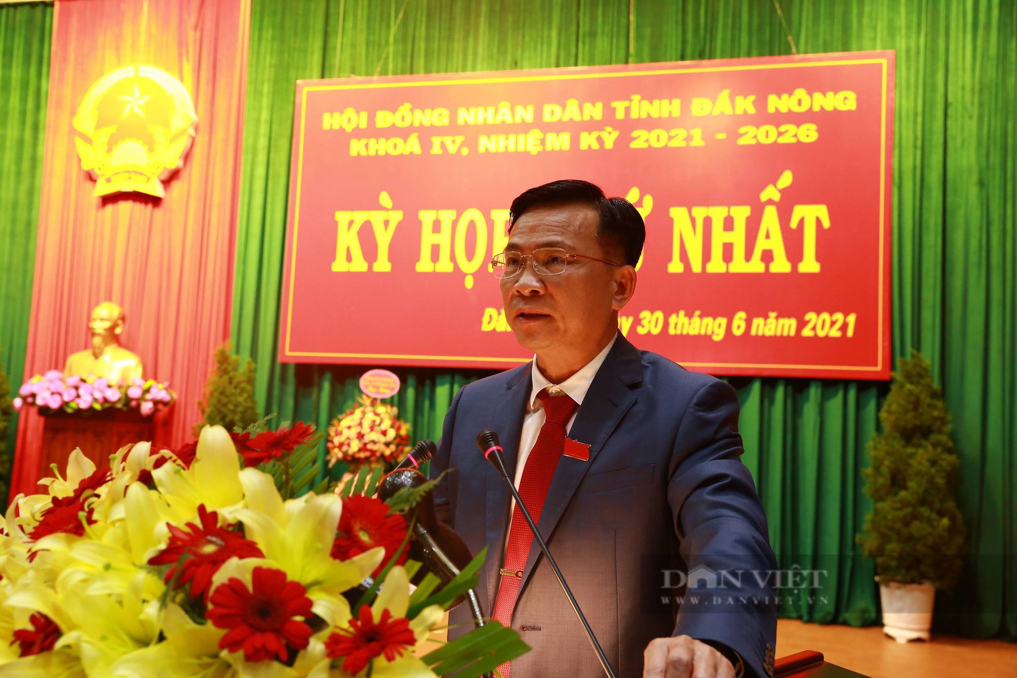 Giám đốc Công an tỉnh Đắk Nông- đại tá Hồ Văn Mười-làm chủ tịch UBND tỉnh - Ảnh 2.