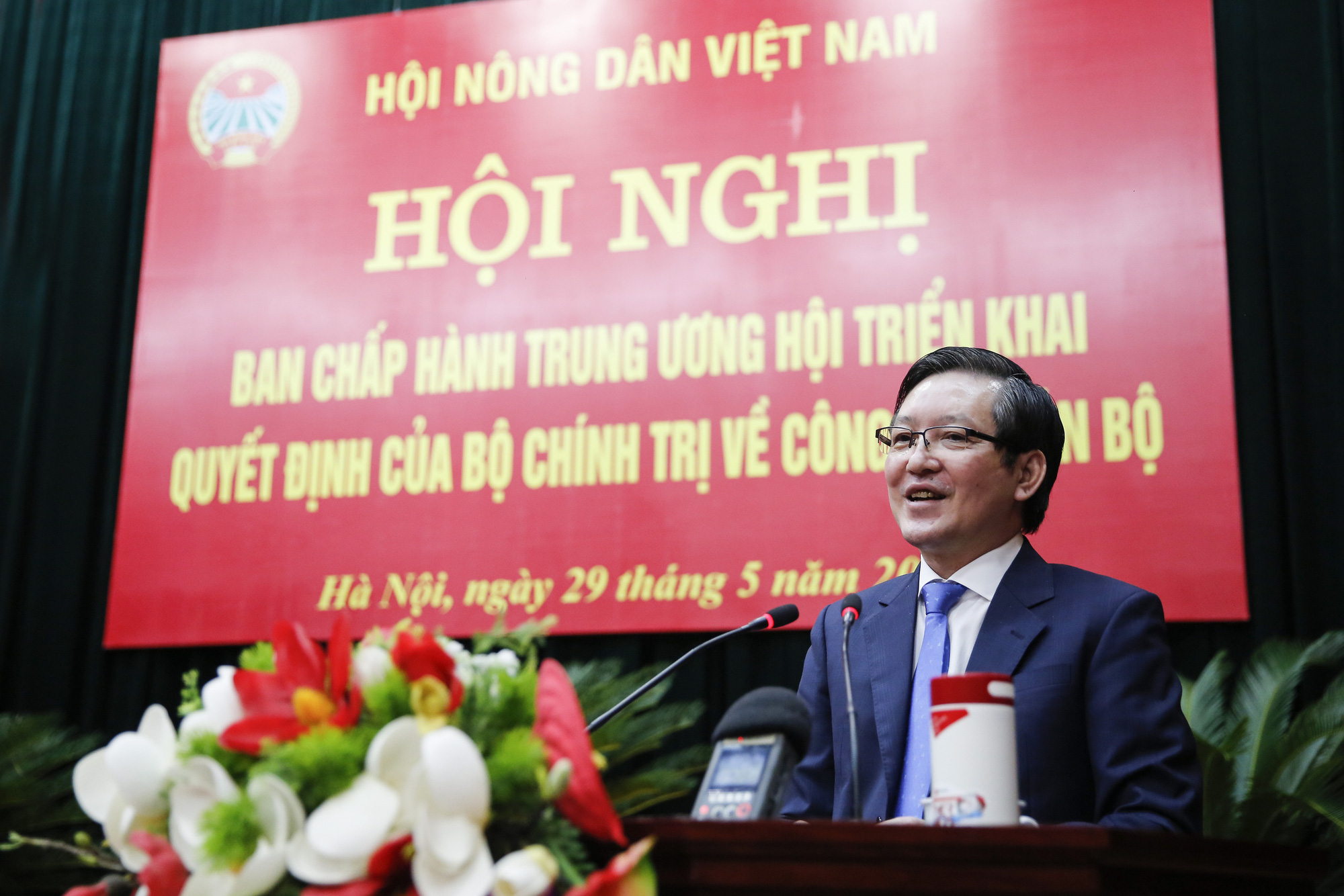 Chủ tịch Hội Nông dân Việt Nam Lương Quốc Đoàn được giới thiệu để tham gia Đoàn Chủ tịch UBTƯ Mặt trận Tổ quốc - Ảnh 1.