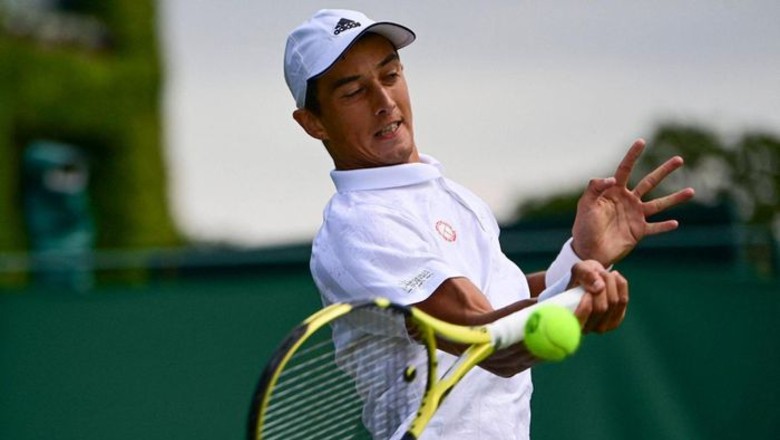 Hạ tay vợt số 1 Trung Quốc, sao gốc Việt làm lên lịch sử tại Wimbledon - Ảnh 1.