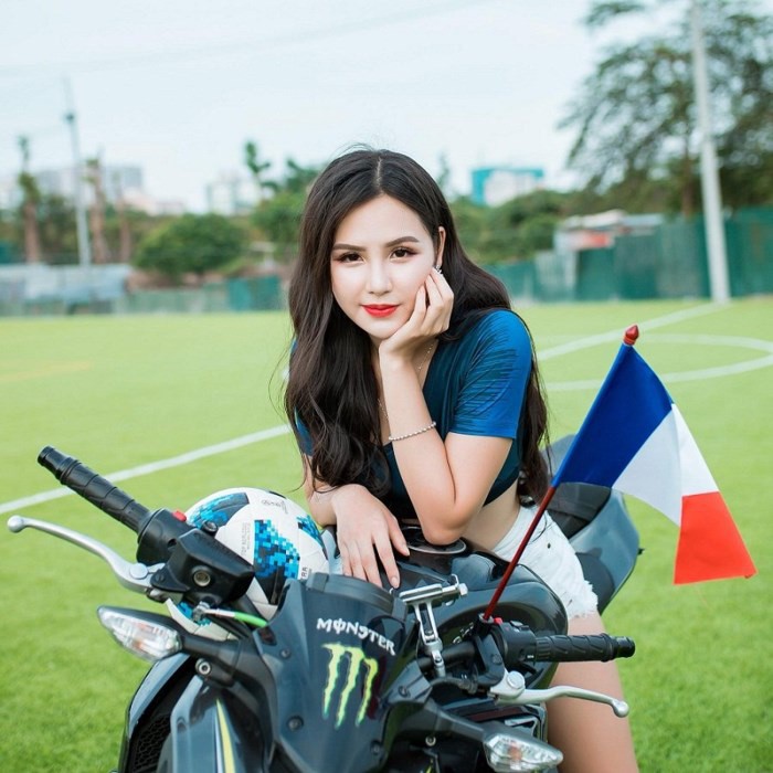 Hot girl Đặng Ngân của &quot;Nóng cùng World Cup 2018&quot; ngày ấy giờ ra sao? - Ảnh 2.