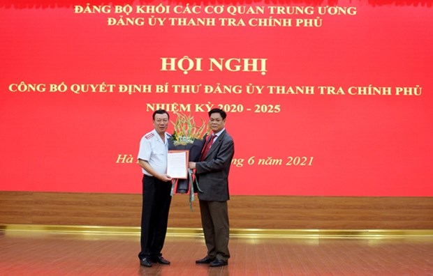 Ông Đoàn Hồng Phong giữ chức Bí thư Đảng ủy Thanh tra Chính phủ  - Ảnh 1.