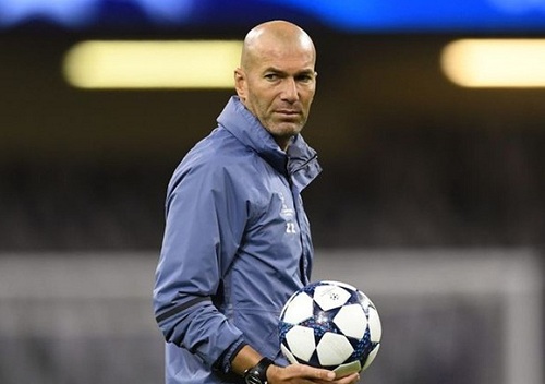 Zidane thích thú với ĐT Pháp.