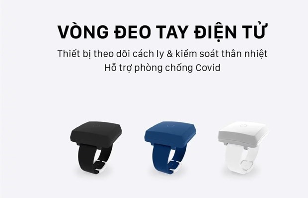 Bất ngờ mẫu vòng tay quản lý người cách ly COVID-19 “Make in Vietnam” - Ảnh 1.