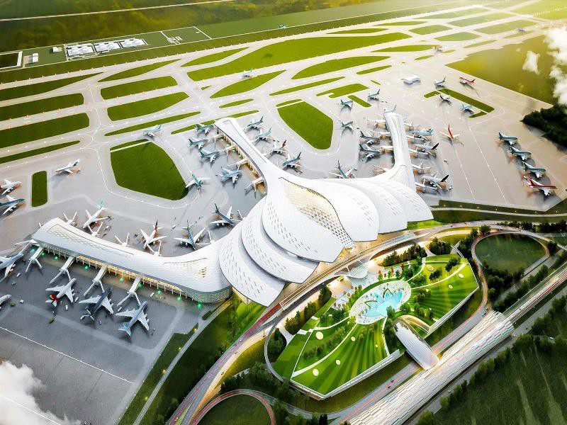 Quý I/2022 sẽ xây dựng nhà ga, đường cất/hạ cánh sân bay Long Thành - Ảnh 1.