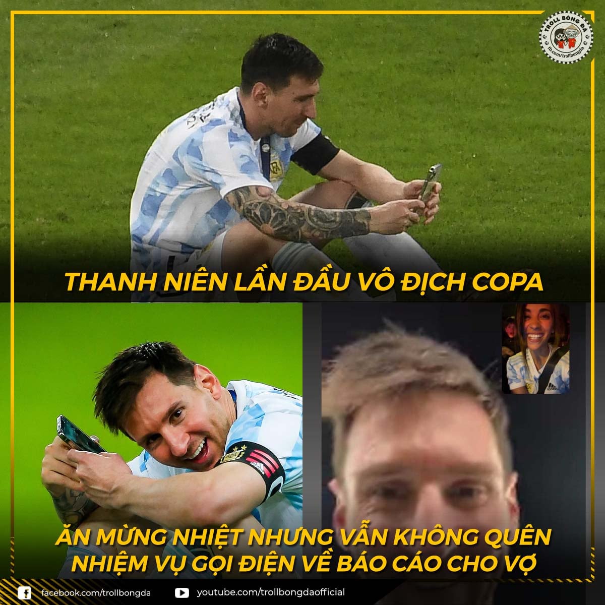 CĐV Việt Nam và Messi vô địch Copa America - một giải đấu quốc tế danh giá. Bạn sẽ được chứng kiến sự phấn khích và sung sướng của dân tình khi Messi và đồng đội giành chiến thắng. Xem hình ảnh này sẽ khiến bạn phấn khích và tự hào về đội tuyển Argentina và Messi.