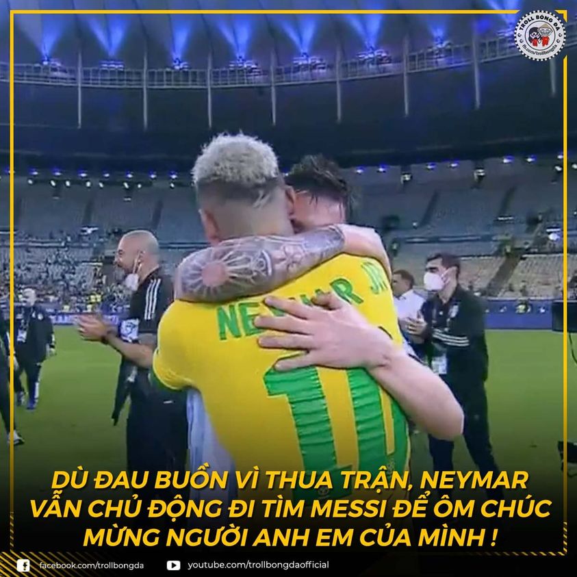 CĐV Việt Nam &quot;thi nhau&quot; chế ảnh mừng Messi vô địch Copa America 2021 - Ảnh 6.