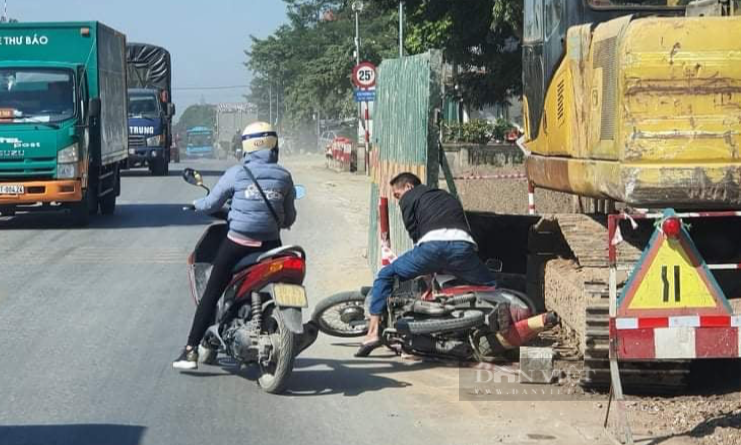 Cận cảnh cung đường trăm tỷ đầy khói bụi ở Hà Nội - Ảnh 7.