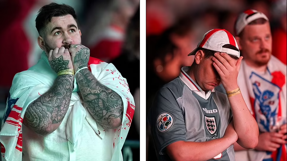 CHÙM ẢNH: Người Anh suy sụp khi hụt ngôi vô địch EURO 2020 - Ảnh 8.