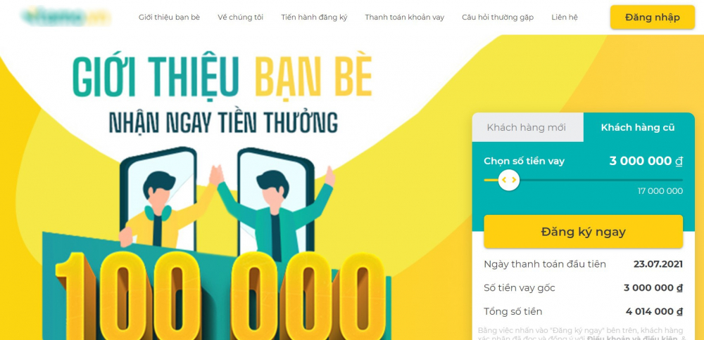 Website, ứng dụng cho vay nặng lãi tại Việt Nam lộng hành mùa dịch - Ảnh 1.