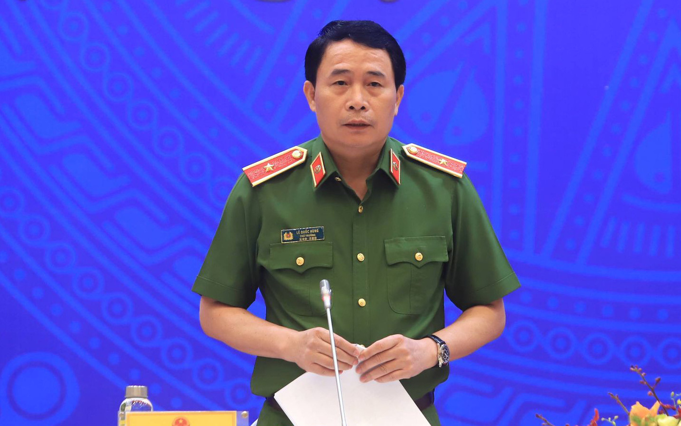 Thứ trưởng Bộ Công an Lê Quốc Hùng đảm nhiệm thêm trọng trách thay Thượng tướng Lê Quý Vương