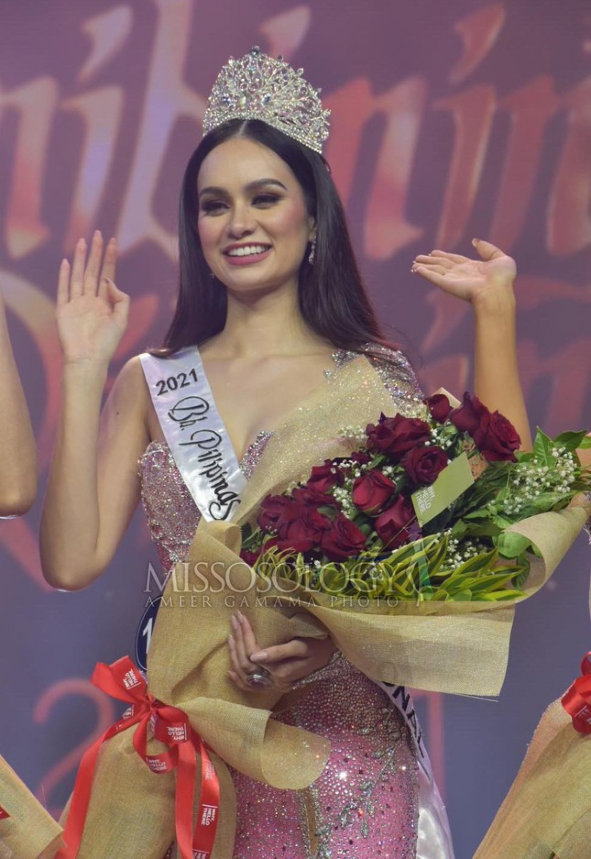 Vẻ đẹp lai ngọt ngào của tân Hoa hậu Quốc tế Philippines 2021 - Ảnh 1.