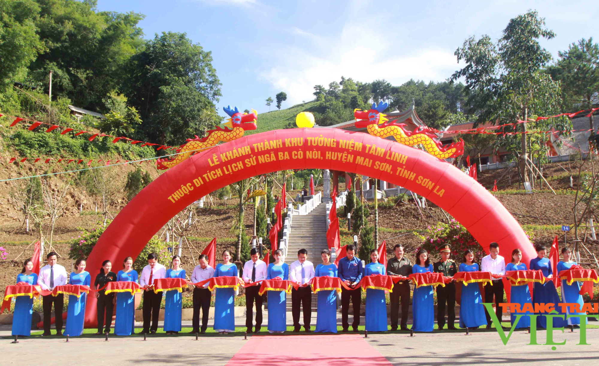 Sơn La: Khánh thành Khu tưởng niệm tâm linh Ngã ba Cò Nòi  - Ảnh 5.