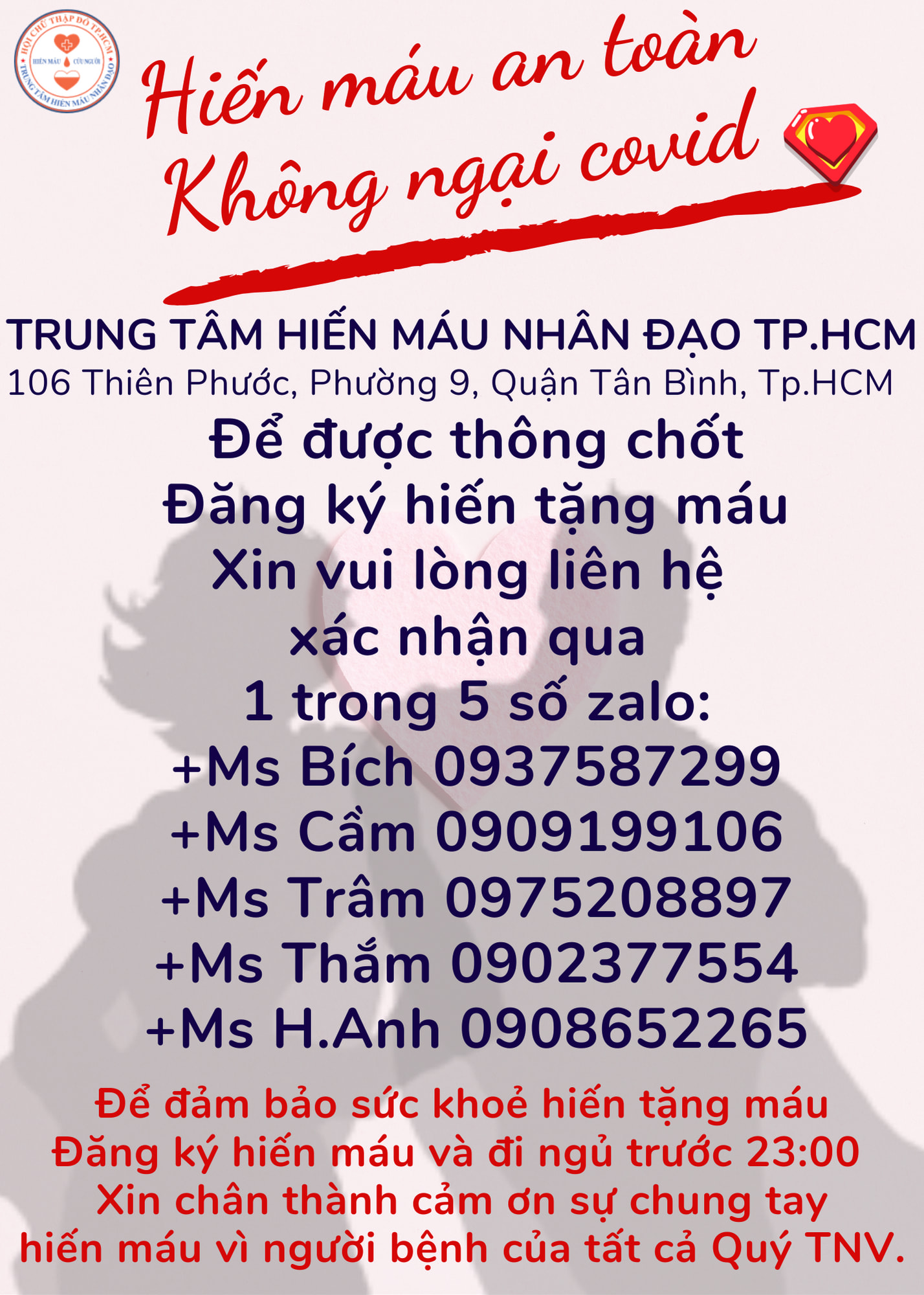 TP.HCM: Tiếp tục kêu gọi người dân hiến máu nhân đạo - Ảnh 2.