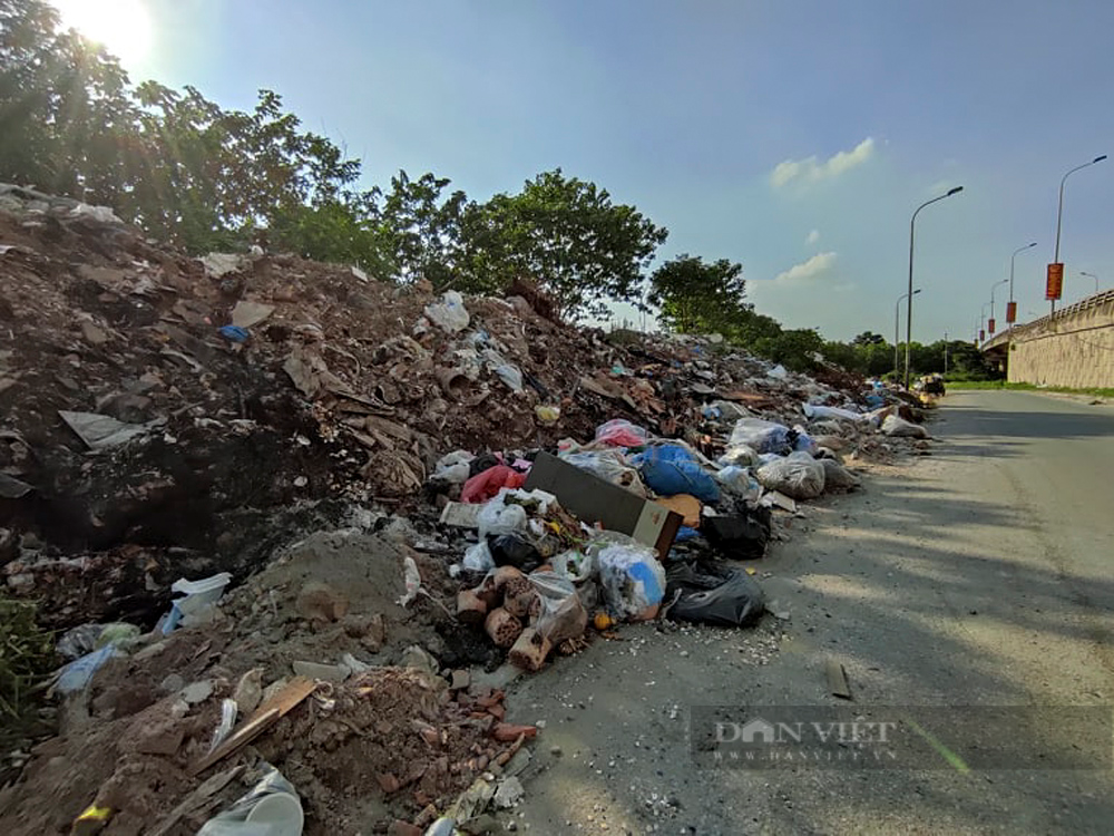 Hoài Đức, Hà Nội: &quot;Núi rác&quot; tự phát đang hình thành ở An Khánh hết năm này qua năm khác - Ảnh 3.