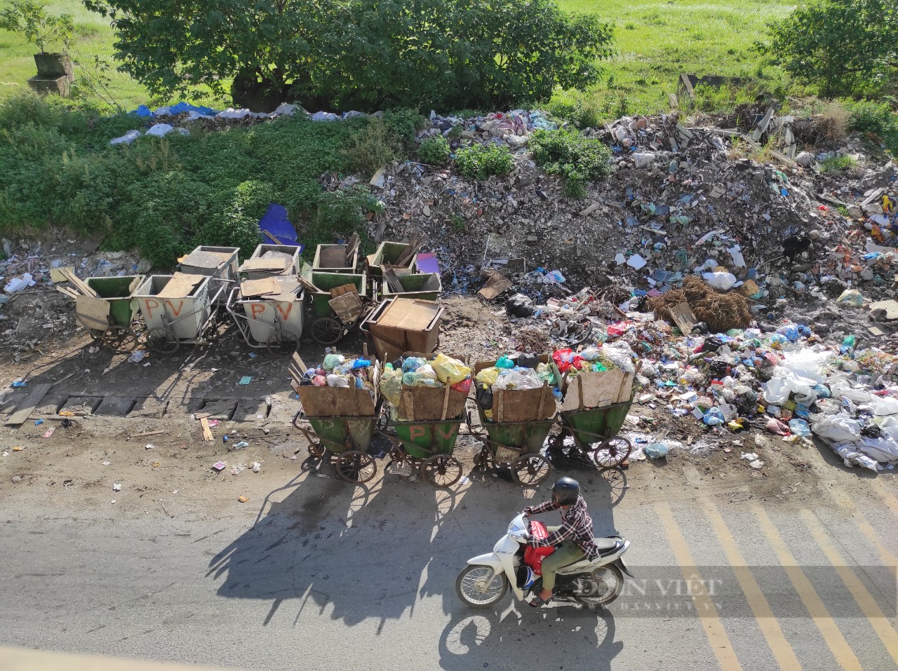 Hoài Đức, Hà Nội: &quot;Núi rác&quot; tự phát đang hình thành ở An Khánh hết năm này qua năm khác - Ảnh 8.