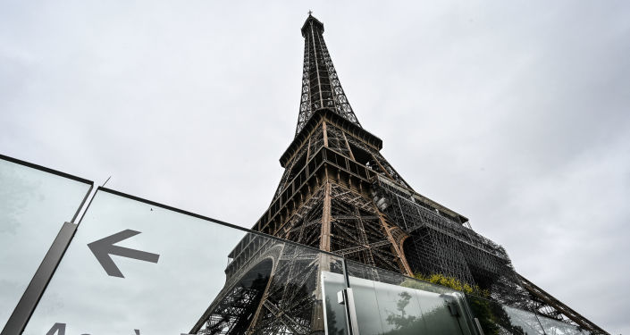 Tháp Eiffel mở cửa trở lại sau 8 tháng nghỉ dịch Covid-19 - Ảnh 1.