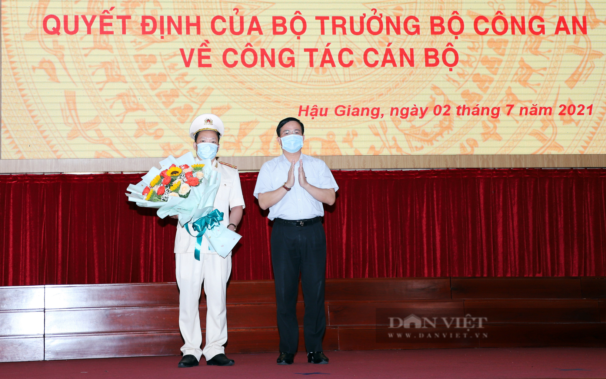 Phó Cục trưởng Cục Xây dựng phong trào bảo vệ ANTQ – Bộ Công an làm Phó Giám đốc Công an tỉnh Hậu Giang - Ảnh 2.