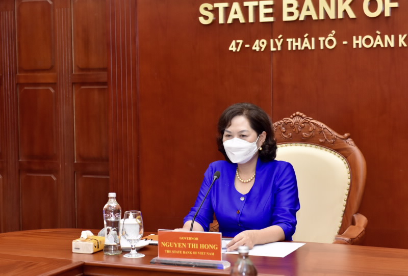 Thống đốc Nguyễn Thị Hồng làm việc với Bộ trưởng Janet Yellen, giải toả các quan ngại của Bộ Tài chính Mỹ - Ảnh 1.