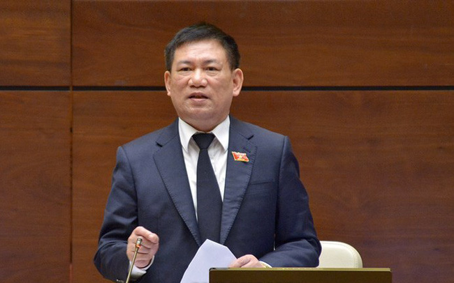 Bộ trưởng Hồ Đức Phớc trình Quốc hội phê chuẩn quyết toán ngân sách nhà nước năm 2019 - Ảnh 1.