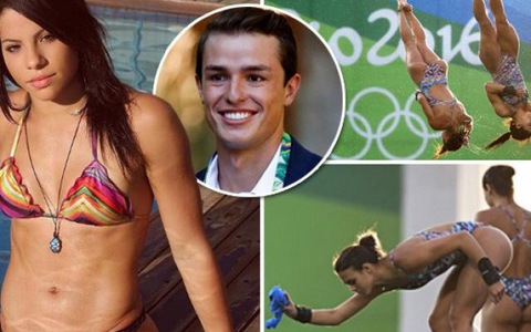 Sex cả đêm, Hoa hậu nhảy cầu Brazil bị đuổi khỏi… Olympic! - Ảnh 3.