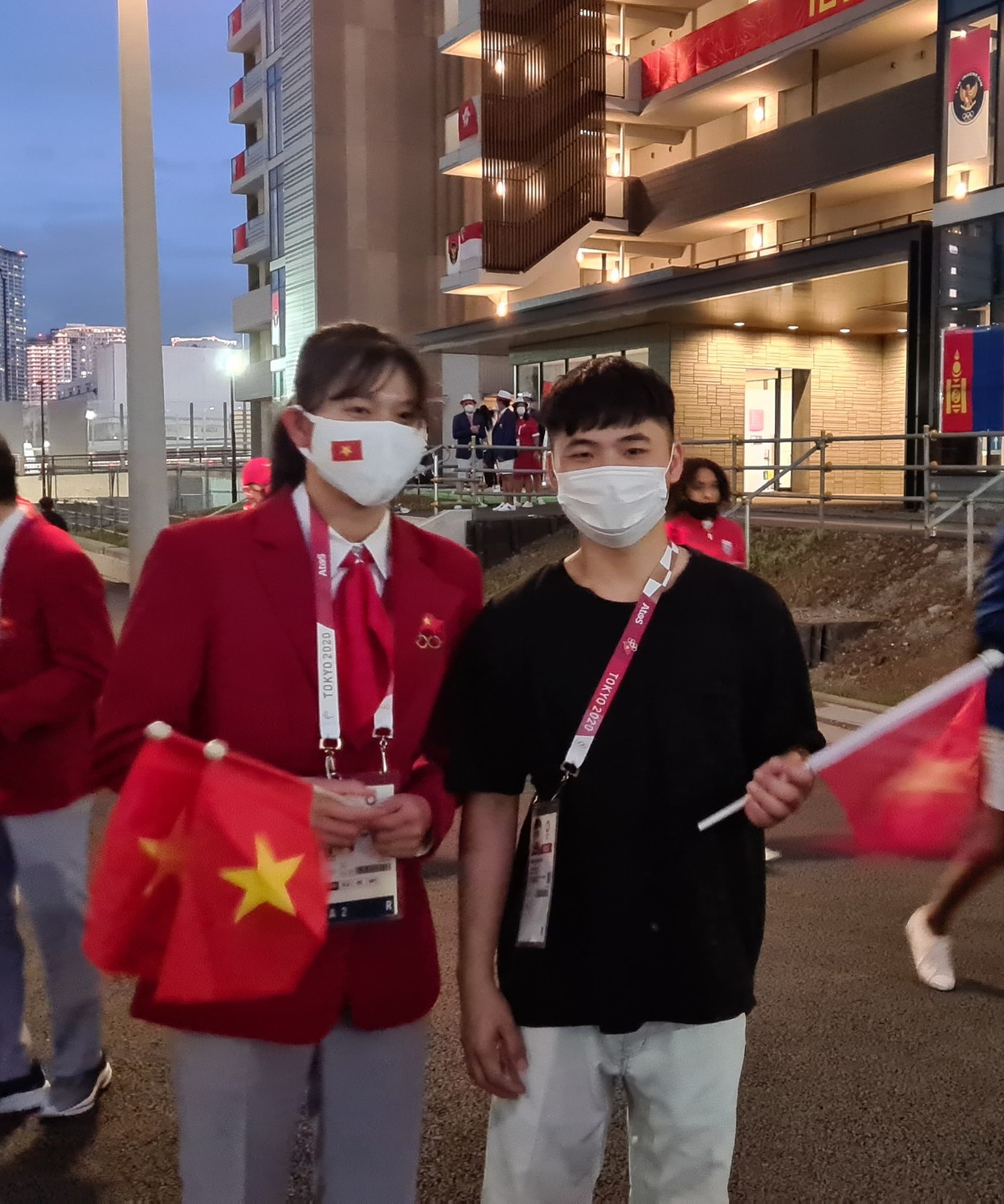 Hình ảnh, clip: Đoàn TTVN tại Lễ khai mạc Olympic Tokyo 2020 - Ảnh 3.