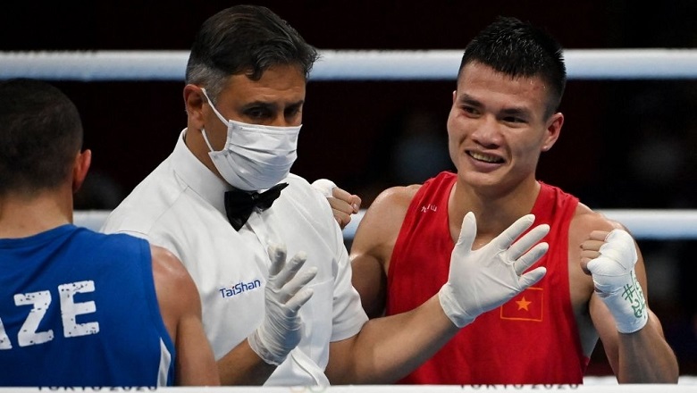 Olympic Tokyo 2020: Nguyễn Văn Đương đấm bại võ sĩ hạng 9 thế giới - Ảnh 3.