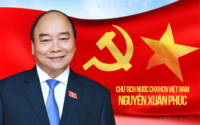 Infographic: Ông Nguyễn Xuân Phúc từ khi lên chiến khu cách mạng đến chức Chủ tịch nước nhiệm kỳ mới