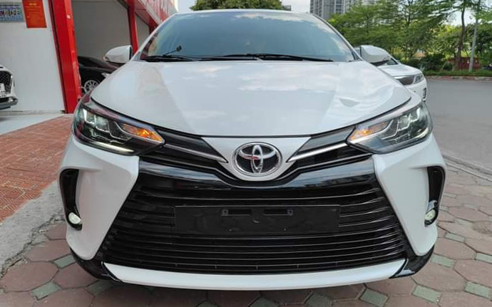 Bất ngờ giá Toyota Vios 2021 siêu lướt sau hơn 5.000km