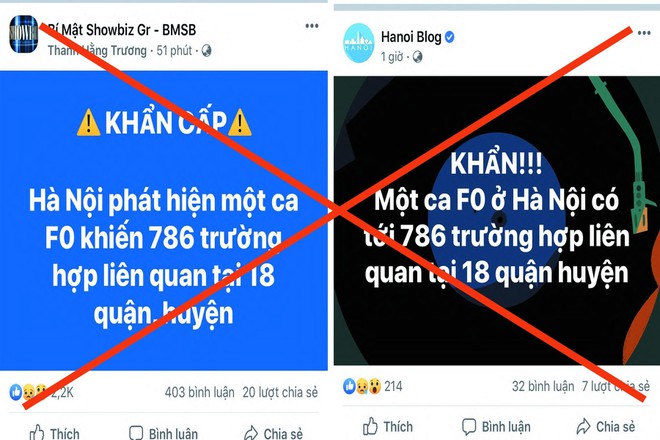 Hà Nội: Huyện Chương Mỹ phản bác thông tin &quot;786 người ở 18 quận, huyện liên quan ca F0&quot; - Ảnh 1.